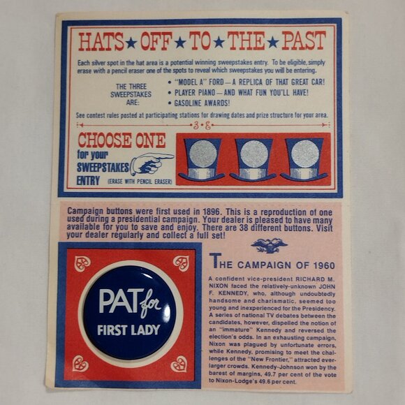 Hats Off To The Past - The Campaign of 1960 - Picture 3 of 5